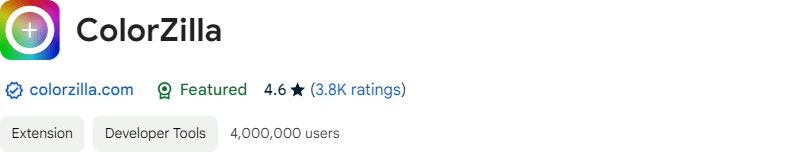 ColorZilla screenshot