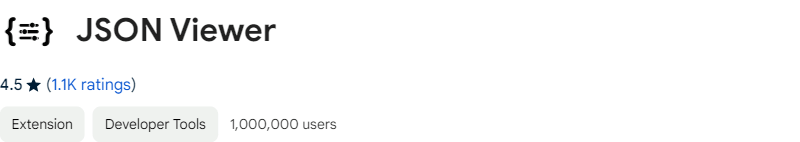 JSON Viewer screenshot