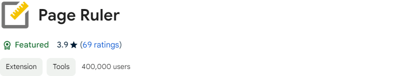 Page Ruler screenshot